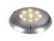 Image LED SKY PLOT, alu anodisé, 1W, blanc chaud, IP67