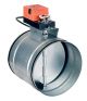 Image Rr 160 m1 - registre d'equilibrage motorise 2 positions 0-100% diametre 160