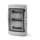 Armoire 3X14 modules saillie référence 3942-TTB1 de la marque FAMATEL coloris blanc et noir