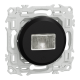  Image Odace - détecteur présence et mouvement - 3 fils avec neutre - noir onyx