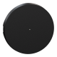  Image Odace - enjoliveur seul à voyant - pour va-et-vient ou poussoir - noir onyx