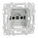  Image Odace - prise 2P+T affleurante - bornes automatiques - sans enjoliveur