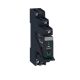  Image Zelio Relay RXG - relais embroc monté sur embase - test + DEL - 1OF 10A - 24VAC