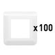  Image Plaque 2 modules blanc carton 100