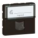  Image Prise rj45 cat6 ftp 2m noir mat