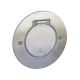  Image Prise de sol rj45 ronde inox brosse