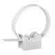  Image Mureva fix instacable - collier pour tube - pour conduit ø16-32mm - blanc polair