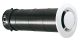  Image Pb 80 n - bouche fixe d'extraction wc avec manchon long diametre 80