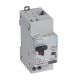 Disjoncteur diff DX³ 4500 -auto/vis -U+N 230V~ 10A - typeAC - 30mA -courbe C -2M référence : 410712 de la marque LEGRAND