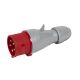  Image Fiche droite 32a 4p+t 380/415v ip44