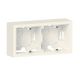  Image Dooxie cadre saillie 2 postes blanc