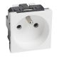  Image Logix prise 2p+t 16a connexion auto blanc