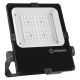  Image Ldv fl pfm asym 55x110 50w/3000k 5800lm ip66 noir projecteur ledvance