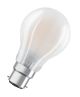  Image Osram led fil dim cla75 dépolie 827 b22 9w 1055lm verre