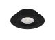  Image Aspen - encastré rond, fixe, noir, led 5w 36° 450lm 3000/4000k (cct)