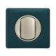 Image Plaque 1 poste bleu canard