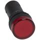  Image Acs voyant monocorps  led 230v rouge