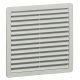 Ventilateur 40/160 m³/h - RAL7035 - avec ouïe plastique - IP54 IK08