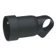  Image Prolongateur 2p+t 16a franco-belge annea u fixe plastique sortie droite noir