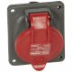 Prise fixe Hypra IP44 16A - 380V~ à 415V~ - 3P+T - plastique référence : 052223 de la marque LEGRAND