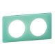  Image Plaque 2p turquoise 50s