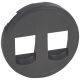  Image Enjo 2x hauts parleurs graphite