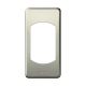  Image Plaque 1 module  titane