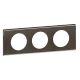 Image Plaque matiere 3p inox black nickel
