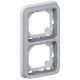  Image Plaque + support 2pv gris