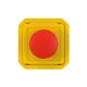  Image Coup de poing d'urgence Plexo composable gris/jaune
