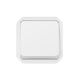  Image Poussoir NO-NF lumineux Plexo composable blanc