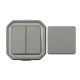  Image Transformeur réversible Plexo complet saillie gris