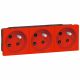  Image Prise 3x2p+t f/b detrompee inclinees 45 multiples bornes automatiques