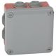 Image Boite de derivation 105x105 avec embouts pour erp rouge plexo
