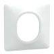  Image Ovalis - plaque de finition - 1 poste blanc