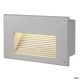 BRICK DOWNUNDER, encastré mural extérieur, gris, LED, 1,4W, référence : 229702 de la marque SLV