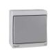  Image Mureva - bouton-poussoir - gris - en saillie - ik07 ip55