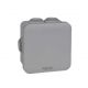  Image Mureva box, boite de dérivation ip55 + embouts 80x80x45, gris
