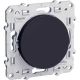  Image Odace, poussoir anthracite, 10 a, à vis