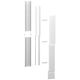  Image Resi9 - kit goulotte 18m - 2 parties - corps - capot - cloisons - capot erdf