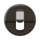  Image Enjoliveur prise simple RJ45 Céliane - Noir
