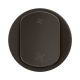 Enjoliveur commande VMC Céliane 2 vitesses - Noir référence : CN6001 de la marque Legrand