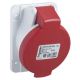  Image Pratika - socle de prise inclinée -16a - 2p+t - 200-250 v ca- ip44 - à vis