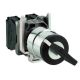  Image Harmony xb4 - bouton tourn clé455 - 2 pos fixes - retrait 1 - 1f - ø22 - noir