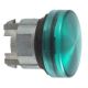  Image Harmony xb4 - tête voyant led - cabochon lisse - vert -  ø22