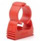 Image VESDA - PIP-009 ou équivalent - Pack 20 clips (lyres) rouges pour tubes 25mm