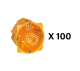 Distribox cloisons sèches - lot de 100 boites cloisons sèches profondeur 50mm référence : 080009L de la marque LEGRAND