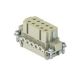 Image Insert femelle à visser 10P+T 16A 250V gabarit 49.16