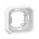 Image SUPPORT ENCASTRE 1 POSTE BLANC