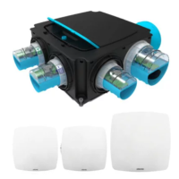Kit Hygrogenius Flex - VMC simple flux Hygroréglable - 3 Kit référence 412284 